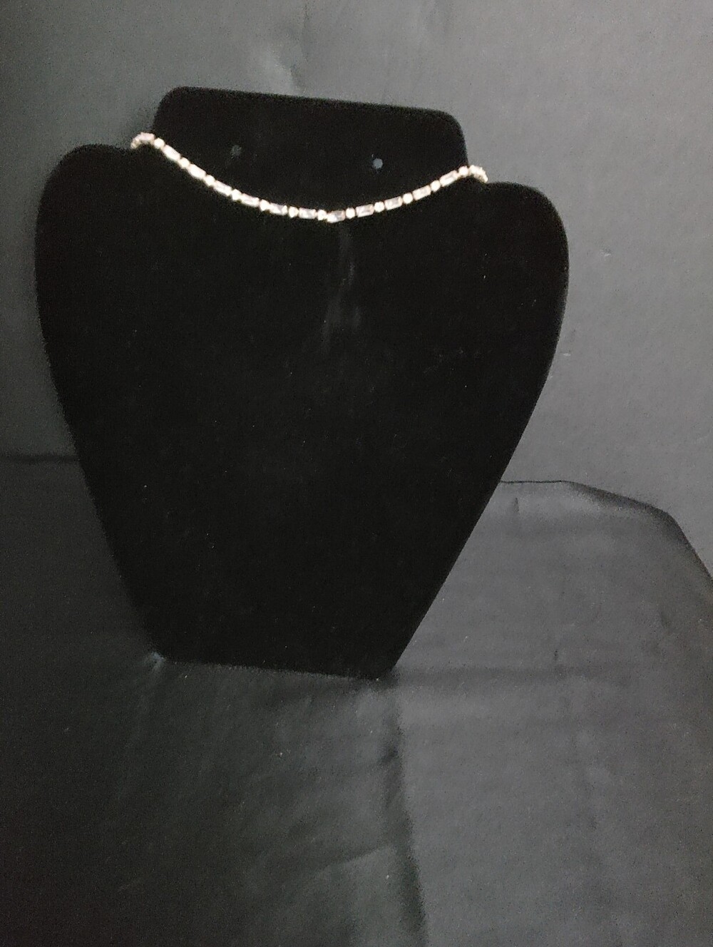 11"-13" Gold Filled Tennis Choker Necklace
